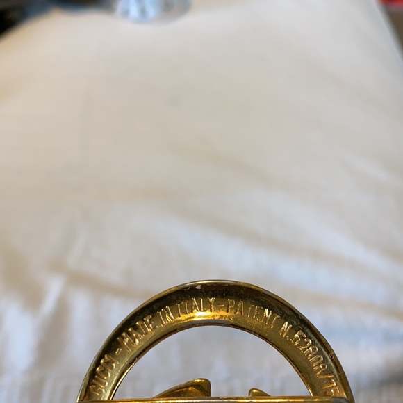 Gucci vintage belt buckle (70s or 80s).